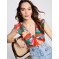 Débardeur sans manches multicolore femme Débardeur sans manches multicolore femme