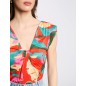 Débardeur sans manches multicolore femme Débardeur sans manches multicolore femme