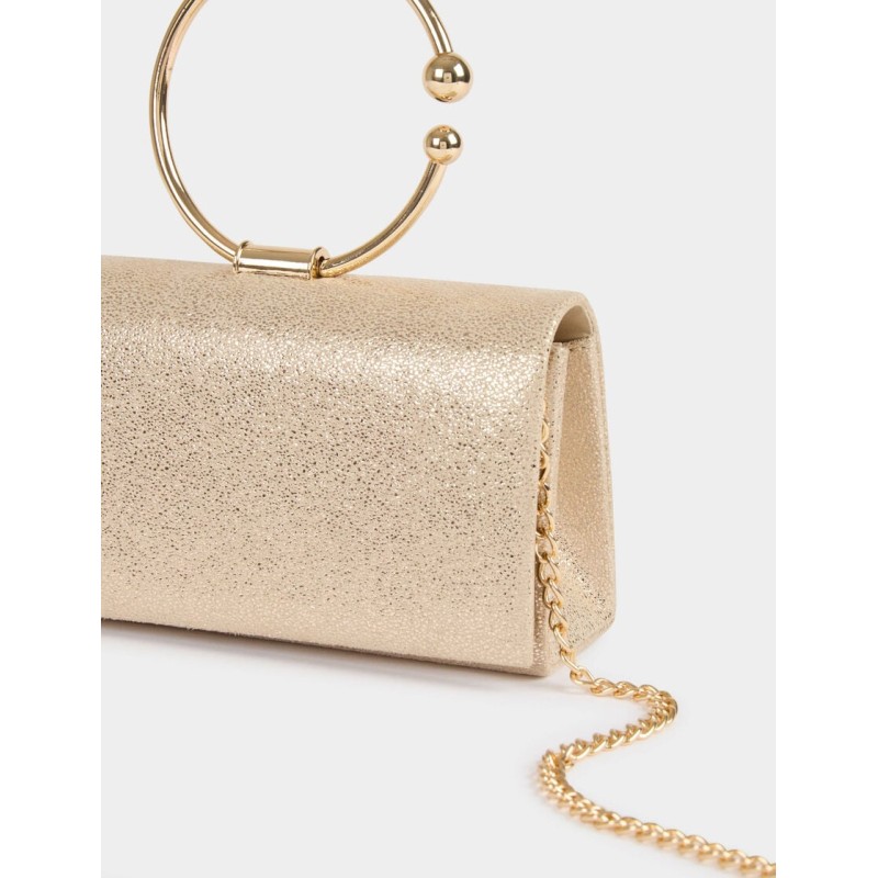 Pochette Paillettes Jaune Or – Morgan | Collection Été 2025