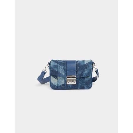 Sac à Bandoulière en Jean Denim Stone – Morgan | Collection Été 2025