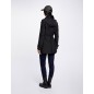 Trench Cintré Ceinturé à Capuche Noir – Morgan Trench Cintré Ceinturé à Capuche Noir – Morgan