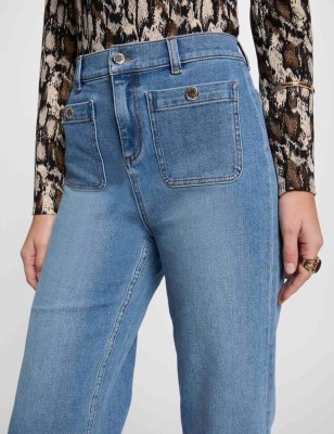 Jean 7/8ème Jambe Large Stone – Morgan