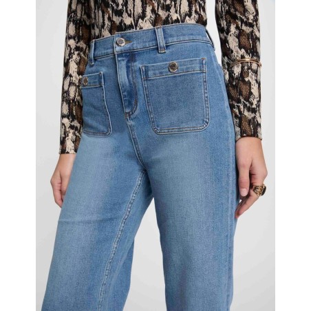Jean 7/8ème Jambe Large Stone – Morgan