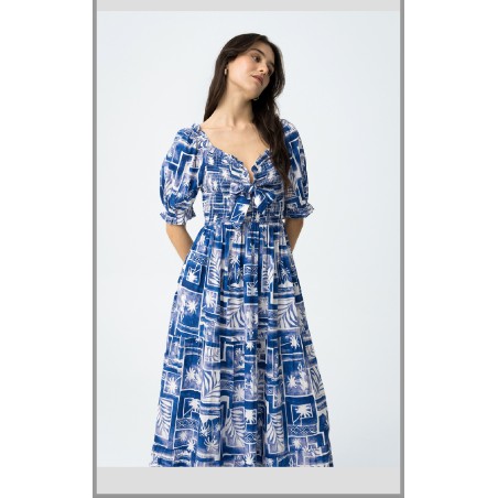 Robe Longue Imprimée – Tiffosi | Collection Été 2025