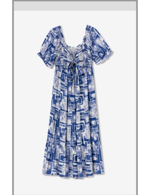 Robe Longue Imprimée – Tiffosi | Collection Été 2025