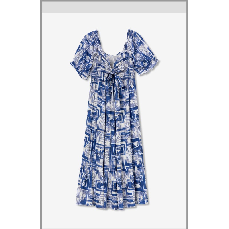 Robe Longue Imprimée – Tiffosi | Collection Été 2025 Robe Longue Imprimée – Tiffosi | Collection Été 2025