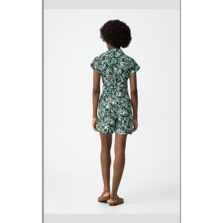 Combi-short Vert Imprimé – Tiffosi | Fraîcheur & féminité