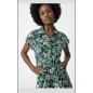 Combi-short Vert Imprimé – Tiffosi | Fraîcheur & féminité