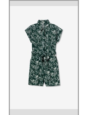 Combi-short Vert Imprimé – Tiffosi | Fraîcheur & féminité