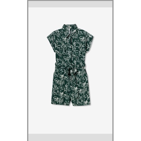 Combi-short Vert Imprimé – Tiffosi | Fraîcheur & féminité
