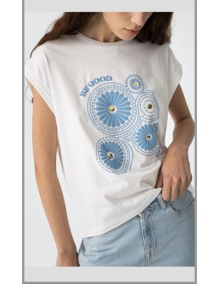 Tee-shirt Blanc