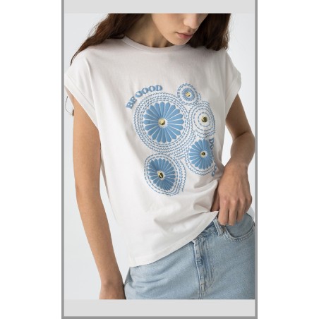 Tee-shirt Blanc