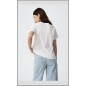 Tee-shirt Blanc imprimé Bleu – Tiffosi Tee-shirt Blanc imprimé Bleu – Tiffosi