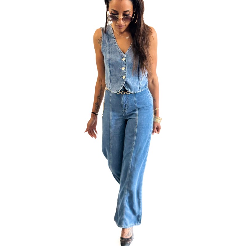 Pantalon "Delilah" Wide Leg