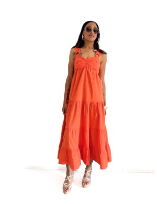 Robe Adèle C’est Beau la Vie !  Couleur Orange