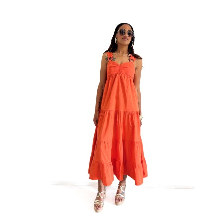 Robe Adèle C’est Beau la Vie !  Couleur Orange