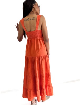 Robe Adèle C’est Beau la Vie !  Couleur Orange