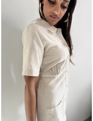 Robe Femme Coloris Natural – Lola Espeleta