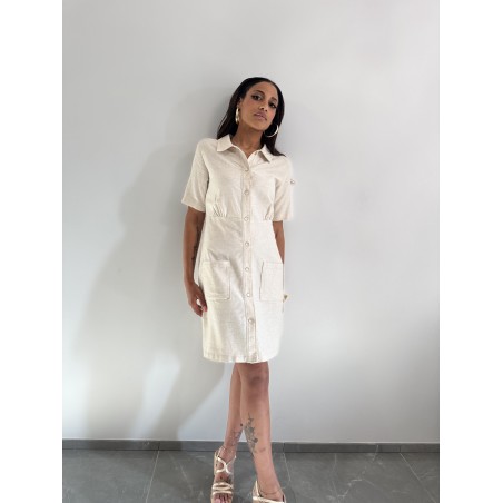 Robe Femme Coloris Natural – Lola Espeleta