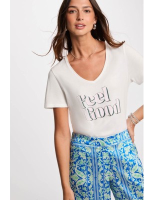 T-shirt DFEEL Marque : Morgan