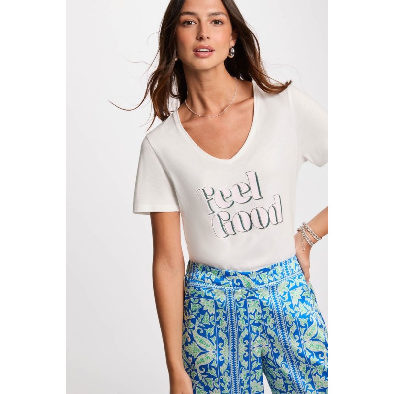 T-shirt DFEEL Marque : Morgan