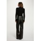PANTALON LARGE TAILLE HAUTE NOIR FEMME PANTALON LARGE TAILLE HAUTE NOIR FEMME