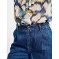 Jeans large taille hautes Denis stone femme Jeans large taille hautes Denis stone femme