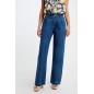Jeans large taille hautes Denis stone femme Jeans large taille hautes Denis stone femme