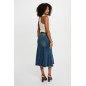 Jupe midi ajustée en jean Denis stone femme Jupe midi ajustée en jean Denis stone femme