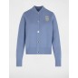 PULL COL TEDDY BLEU FEMME