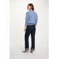 PULL COL TEDDY BLEU FEMME