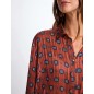Chemise fluide imprimée
