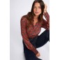 Chemise fluide imprimée