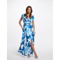Robe Bleu Reau Marque Morgan Motif Sea Print ideal pour l'été Robe Bleu Reau Marque Morgan Motif Sea Print ideal pour l'été