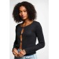 Gilet manches longues noir