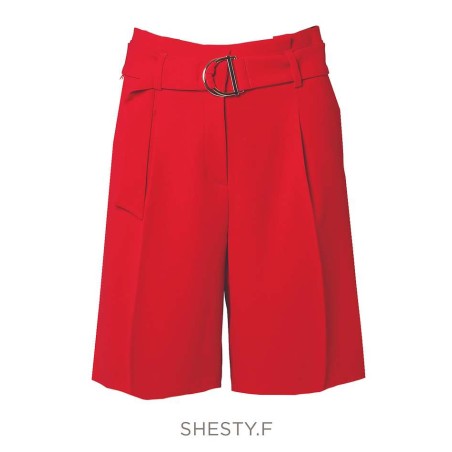 Short Shesty rouge de la marque Morgan collection été / printemps 2025