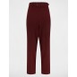 Pantalon droit taiile haute prune Pantalon droit taiile haute prune