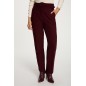 Pantalon droit taiile haute prune Pantalon droit taiile haute prune