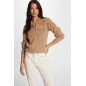 Gilet manches longues à revers