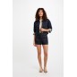 Blouson court en jean denim brut femme Blouson court en jean denim brut femme