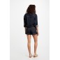 Blouson court en jean denim brut femme Blouson court en jean denim brut femme