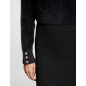 Robe pull midi ajustée