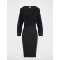 Robe pull midi ajustée