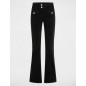 Pantalon ajusté velours sable femme